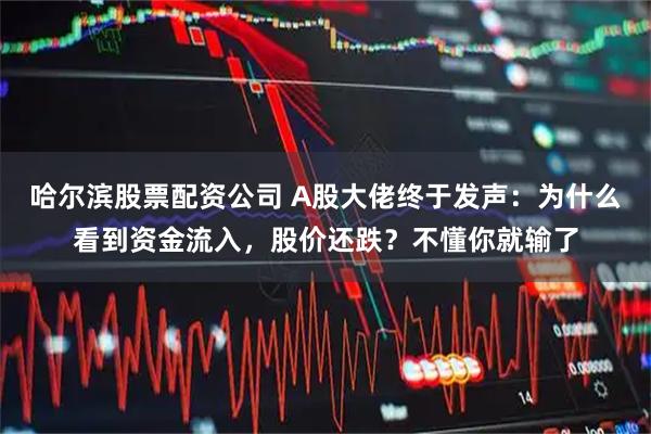 哈尔滨股票配资公司 A股大佬终于发声：为什么看到资金流入，股价还跌？不懂你就输了